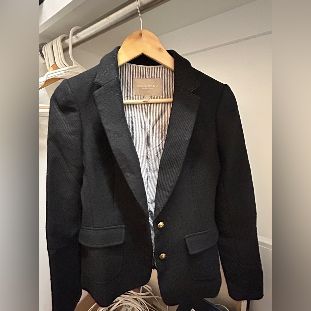 Banana republic blazer size 0